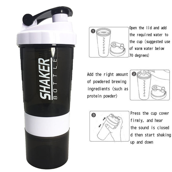 Protein Shaker Bottle